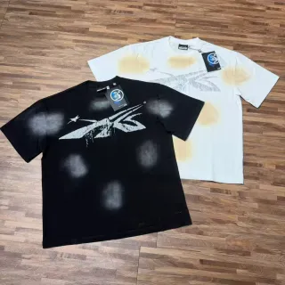 Hellstar Graphic Spray-Distress T-Shirt