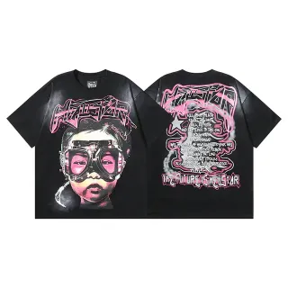 Hellstar Oversized Graphic Print Black T-Shirt