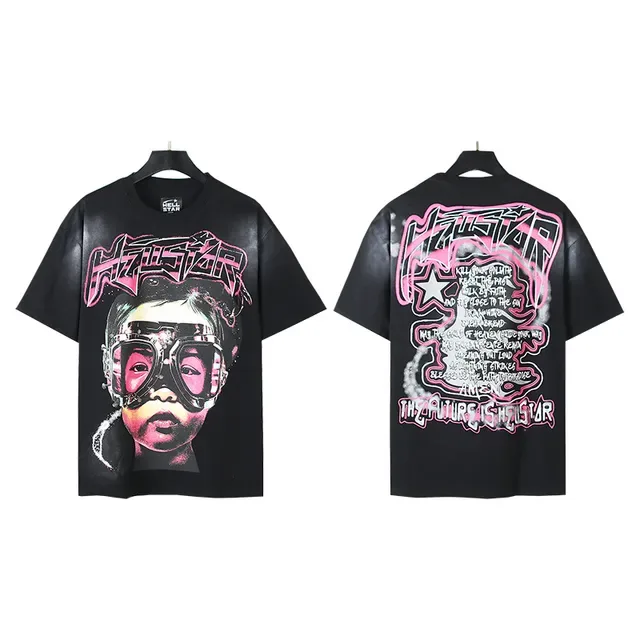 Hellstar Oversized Graphic Print Black T-Shirt 2