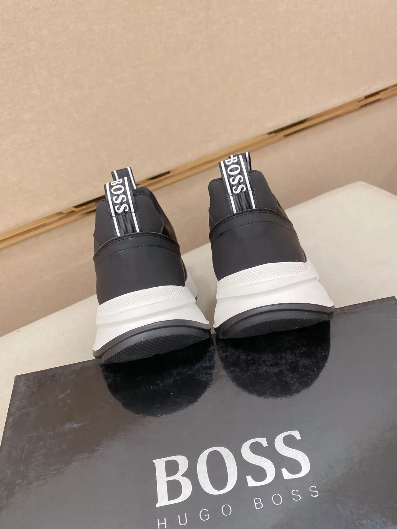 Hugo Boss Speed Trainer zapatillas lifestyle negras slip-on 3
