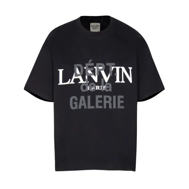 Lanvin Oversized Typographic Print T-Shirt 5