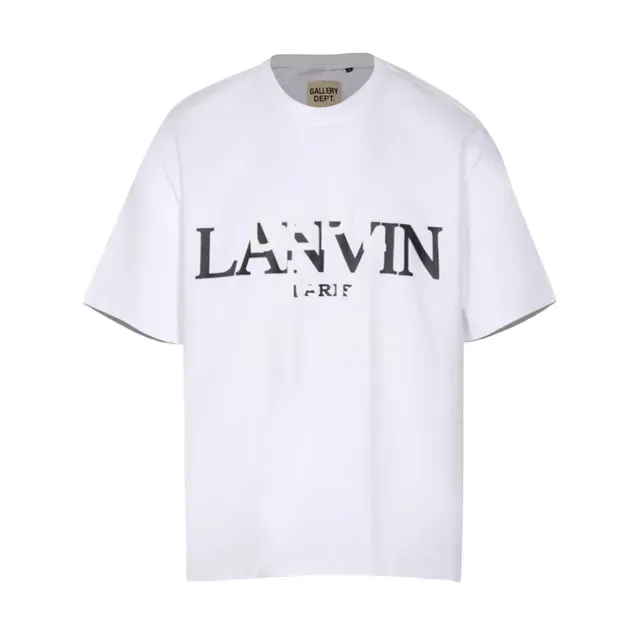 Lanvin Oversized Typographic Print T-Shirt 7