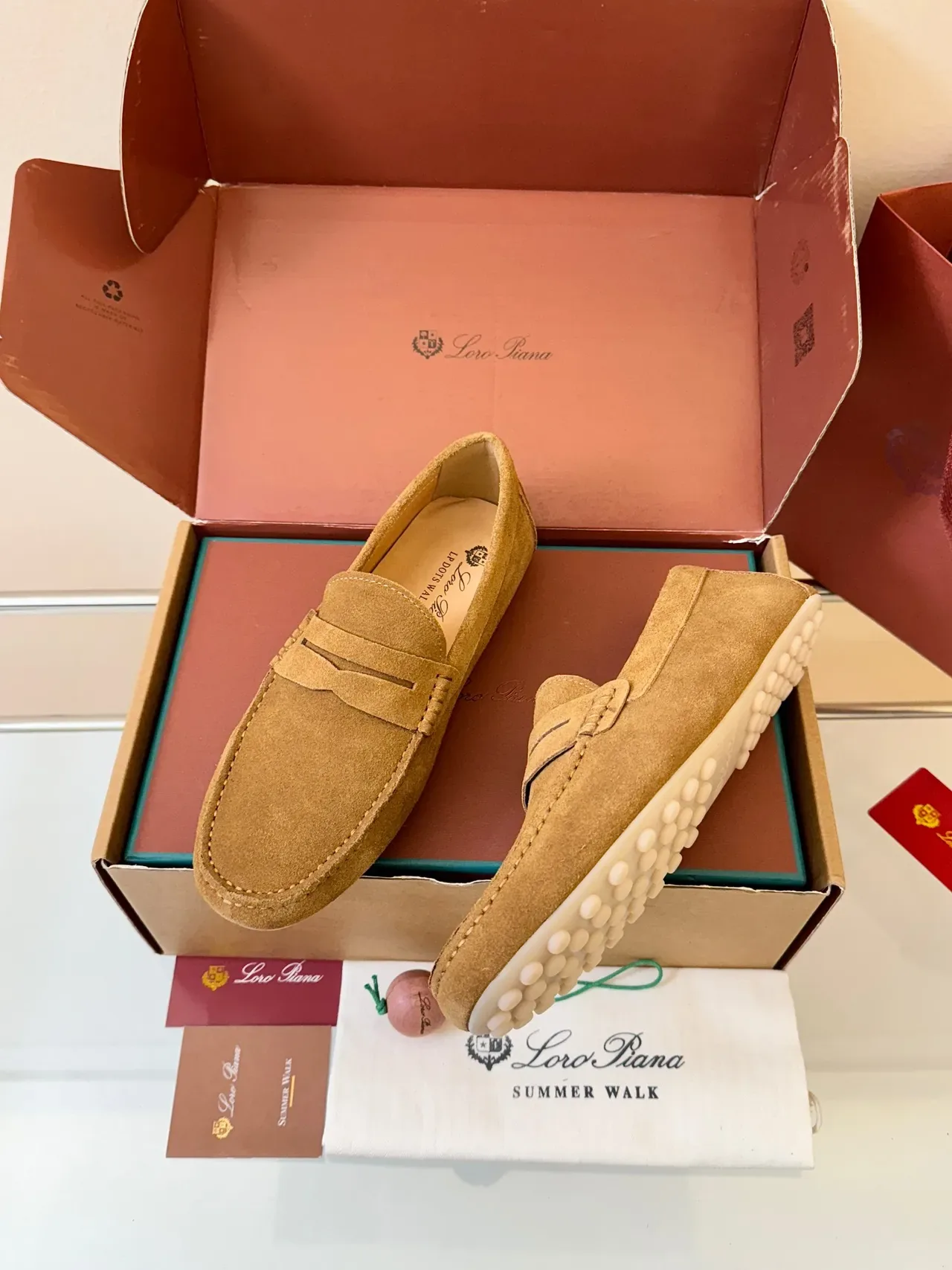 Loro Piana Penny Loafer Ante Tan 2