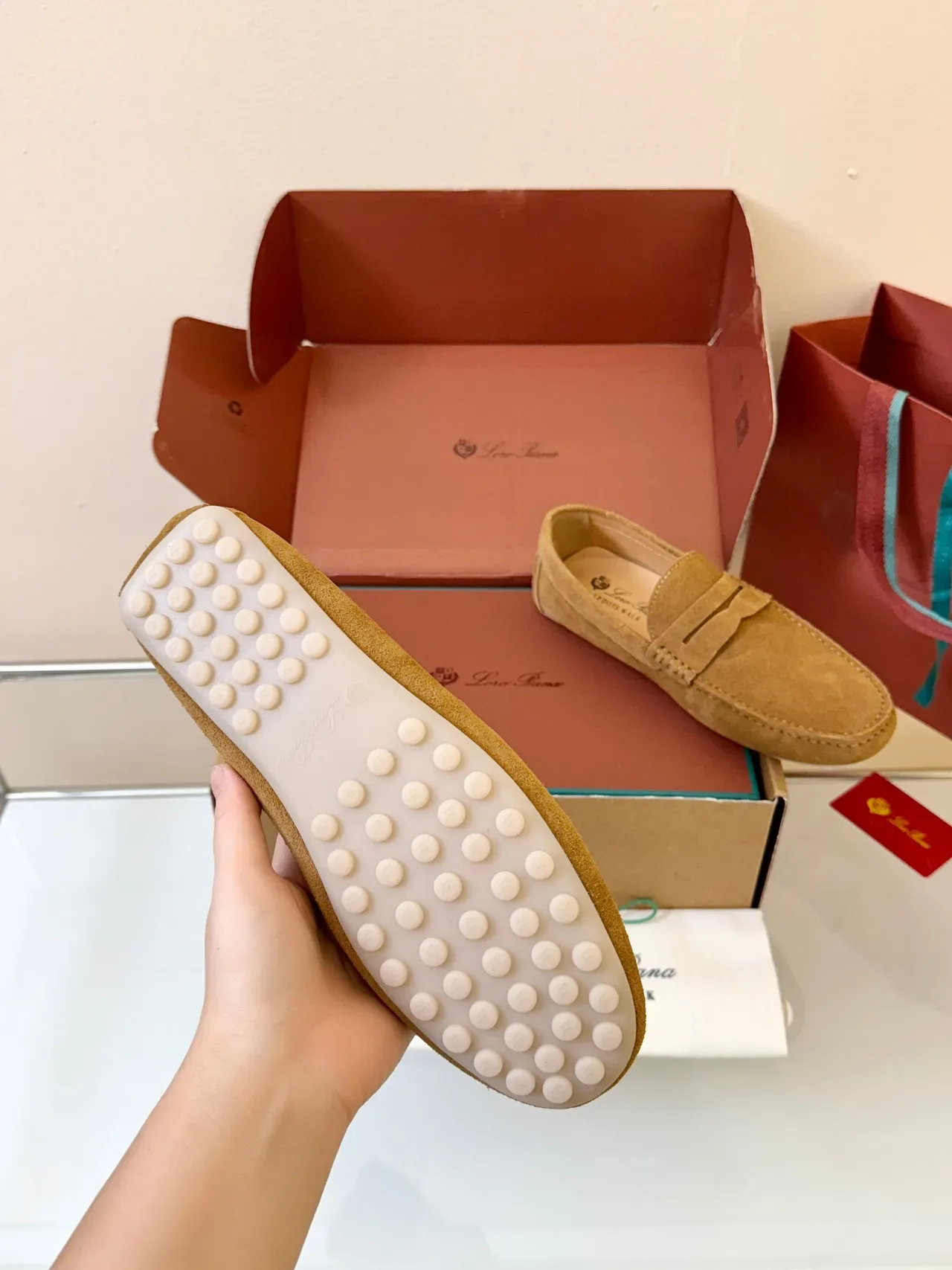 Loro Piana Penny Loafer Ante Tan 5