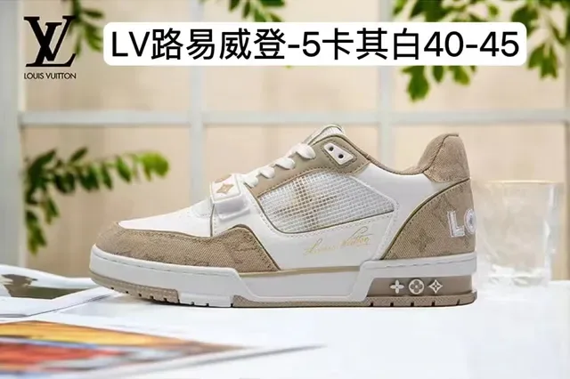 Louis Vuitton Blue White Low-Top Monogrammed Textile Lifestyle Sneakers 7