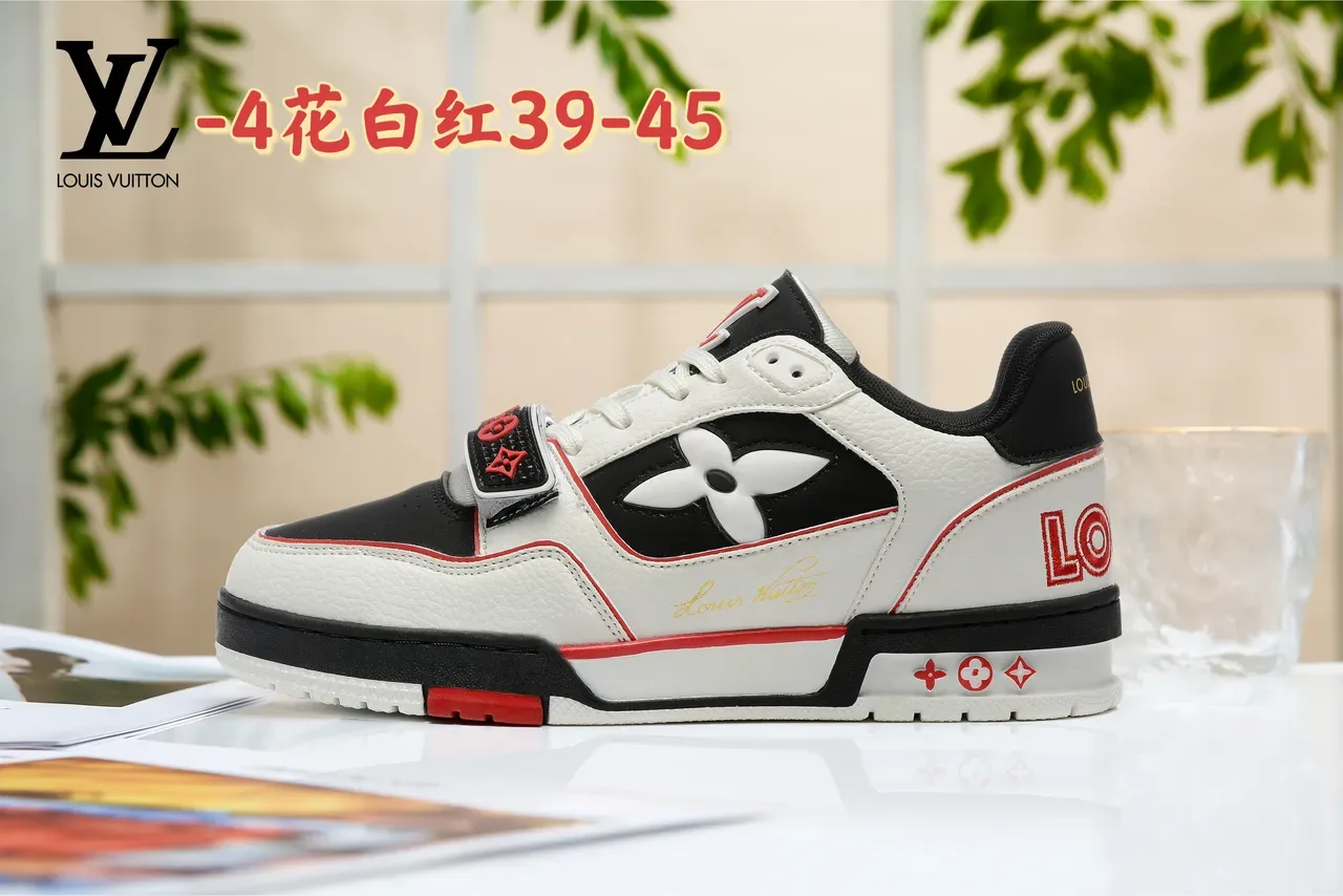 Louis Vuitton Blue White Low-Top Monogrammed Textile Lifestyle Sneakers 11