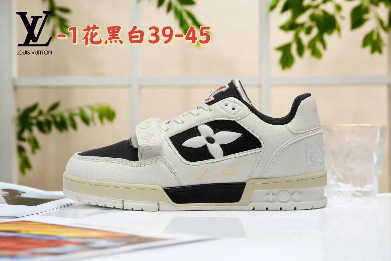 Louis Vuitton Blue White Low-Top Monogrammed Textile Lifestyle Sneakers 13