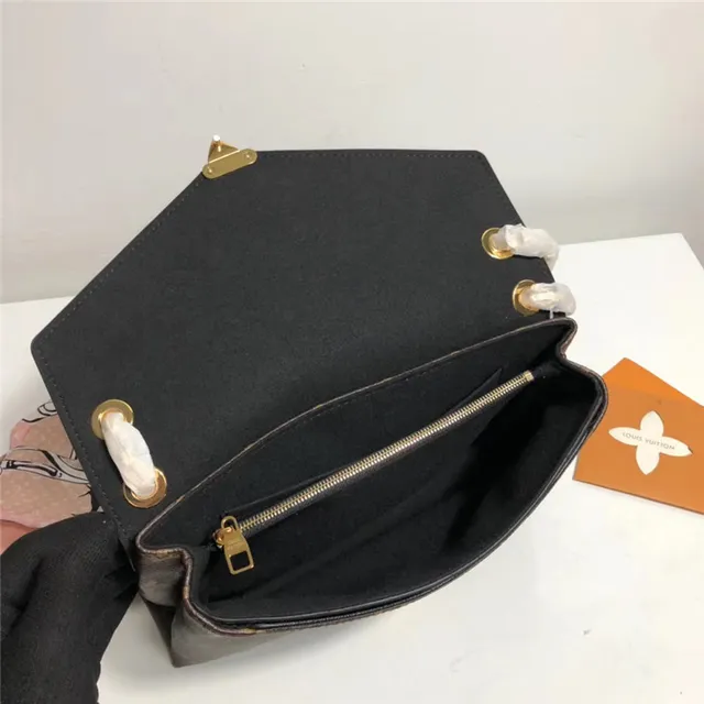 Louis Vuitton Burgundy Brown Envelope Flap Monogram Canvas Handbag 11