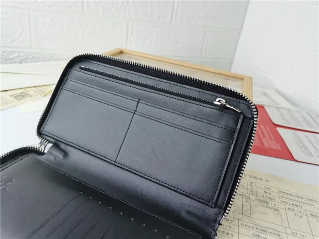 Louis Vuitton Embossed Monogram Black Long Wallet 2