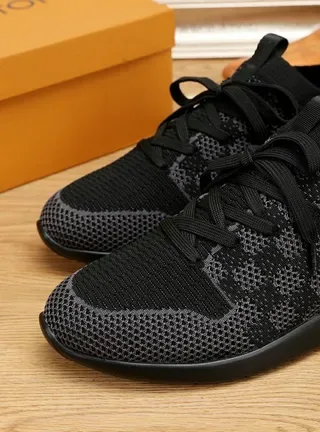 Louis Vuitton Knit Monogram Black Lifestyle Sneakers 2