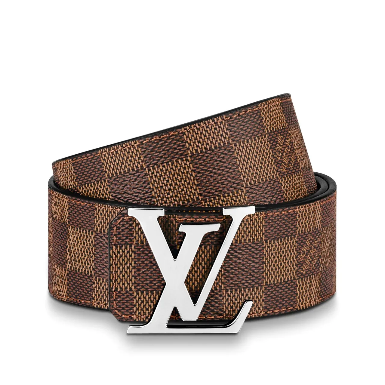 Louis Vuitton LV Initiales Damier Ebène Ceinture en cuir 3