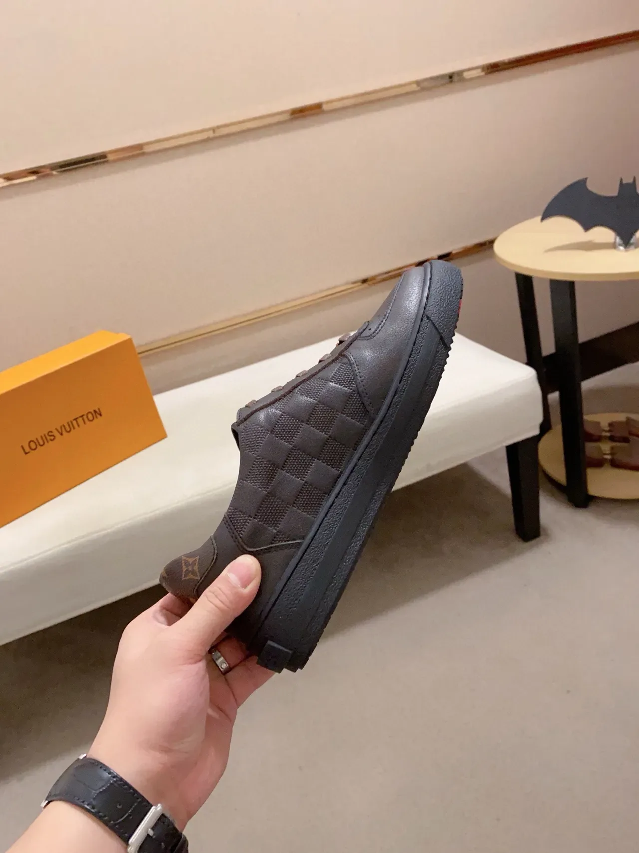 Louis Vuitton LV Trainer Dark Brown Monogram Lifestyle Sneakers 5