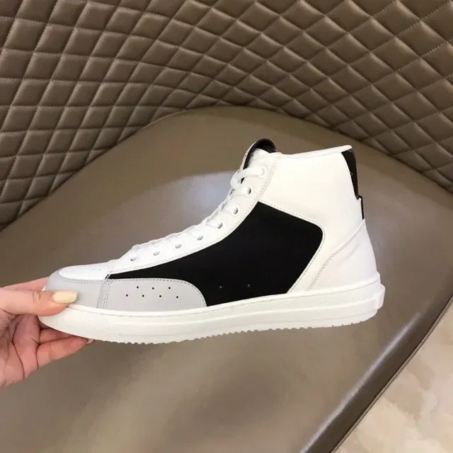 Louis Vuitton LV Trainer White Black High-Top Leather Lifestyle Sneakers 2