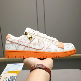 Louis Vuitton Run Away Monogram White Orange zapatillas lifestyle