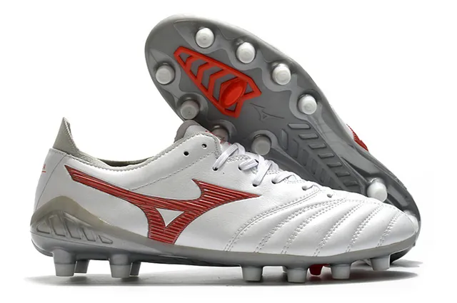 Mizuno Morelia Neo Cyan and Copper फर्म ग्राउंड फुटबॉल जूते 2