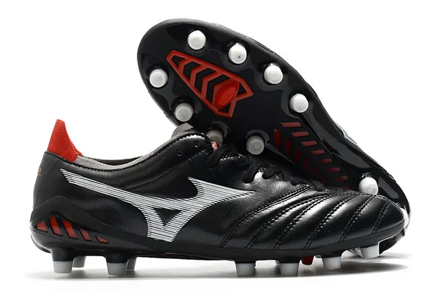 Mizuno Morelia Neo Cyan and Copper फर्म ग्राउंड फुटबॉल जूते 5