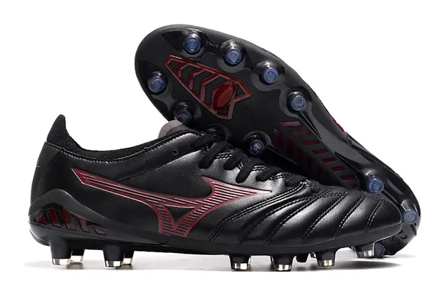 Mizuno Morelia Neo Cyan and Copper फर्म ग्राउंड फुटबॉल जूते 14
