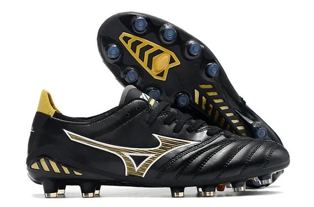 Mizuno Morelia Neo Cyan and Copper फर्म ग्राउंड फुटबॉल जूते 20