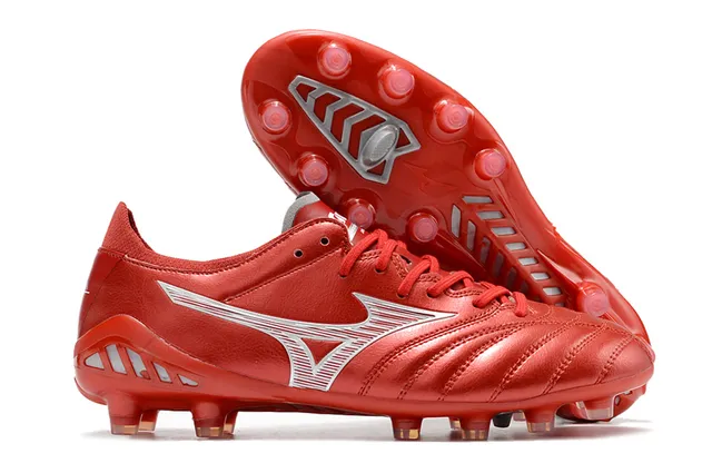 Mizuno Morelia Neo Cyan and Copper फर्म ग्राउंड फुटबॉल जूते 21
