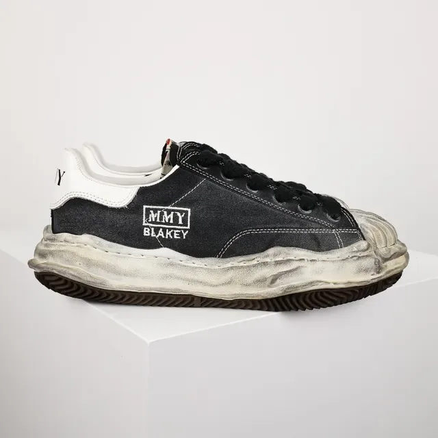 MM6 Maison Margiela MMY Blakey مفكك أسود أسلوب الحياة حذاء رياضي 3
