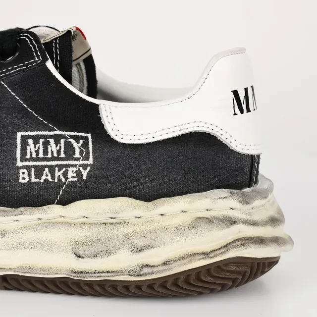 MM6 Maison Margiela MMY Blakey مفكك أسود أسلوب الحياة حذاء رياضي 4