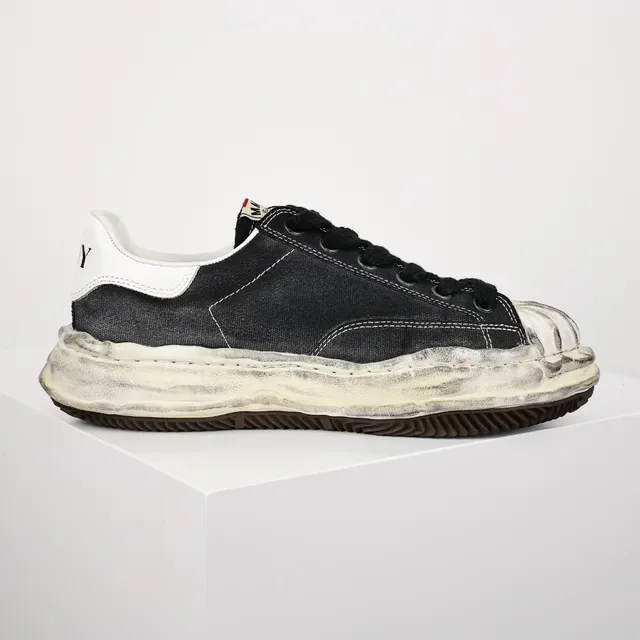MM6 Maison Margiela MMY Blakey مفكك أسود أسلوب الحياة حذاء رياضي 7