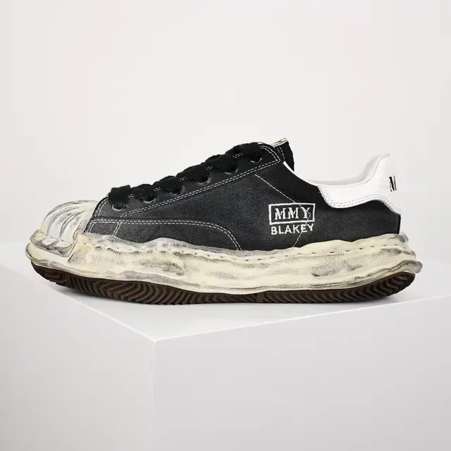 MM6 Maison Margiela MMY Blakey مفكك أسود أسلوب الحياة حذاء رياضي 9