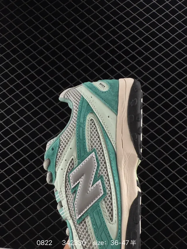 New Balance 204L Teal and Gray Lifestyle Sneakers 4
