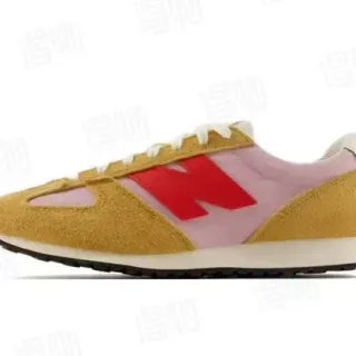 New Balance 327 মস্টার্ড হলুদ গোলাপি লাল লাইফস্টাইল স্নিকার