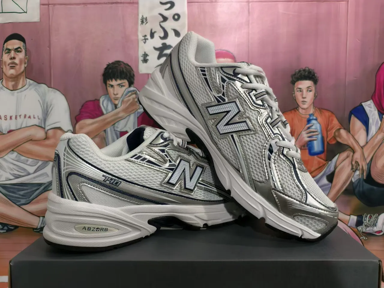 New Balance 710 White Silver Black zapatillas de correr 5