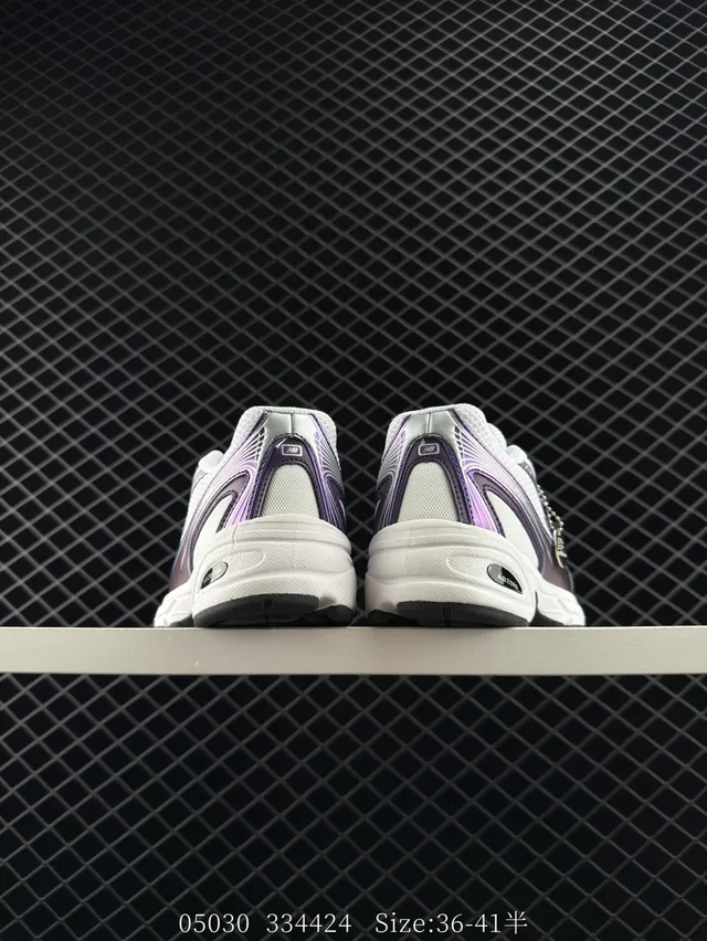 New Balance 740 Iridescent Purple Gradient Chunky Sneakers 2