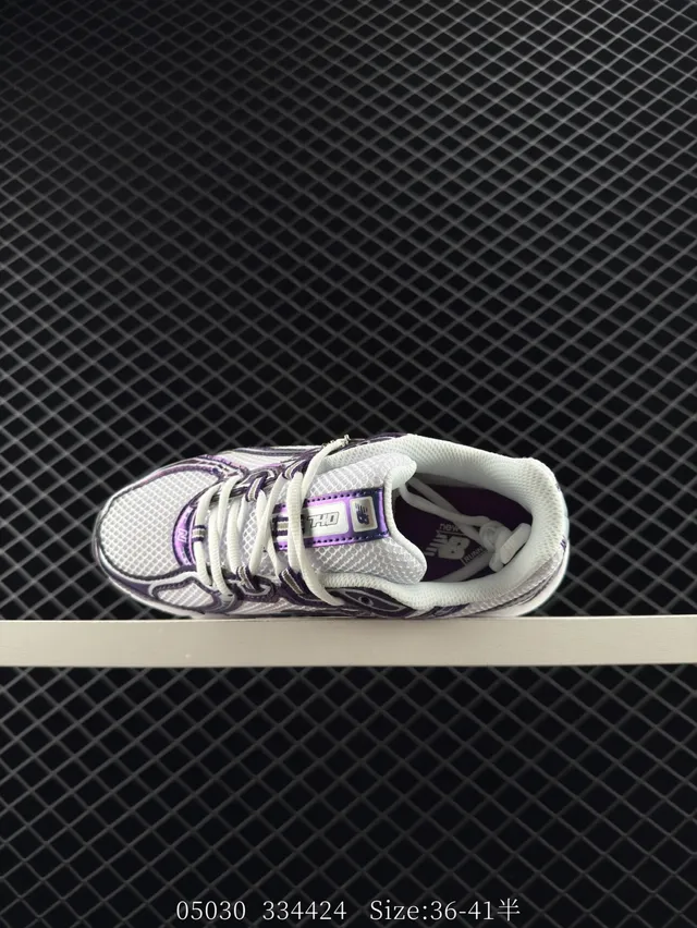 New Balance 740 Iridescent Purple Gradient Chunky Sneakers 3
