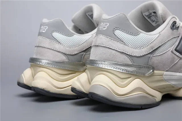 New Balance 9060 Beige Gray Lifestyle Sneakers 2