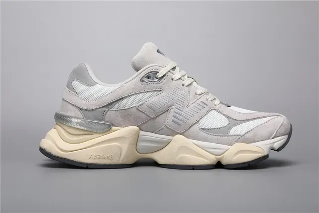 New Balance 9060 Beige Gray Lifestyle Sneakers 8