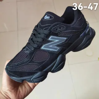 New Balance 9060 zapatillas negras con suela gruesa