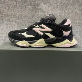 New Balance 9060 Zapatillas Chunky Negras Crema Rosa