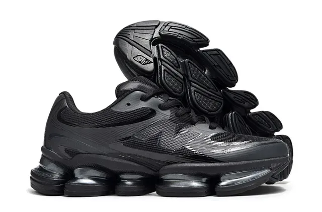 New Balance 9060 أسود أحادي اللون حذاء أسلوب الحياة 4