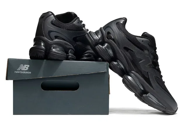 New Balance 9060 أسود أحادي اللون حذاء أسلوب الحياة 6