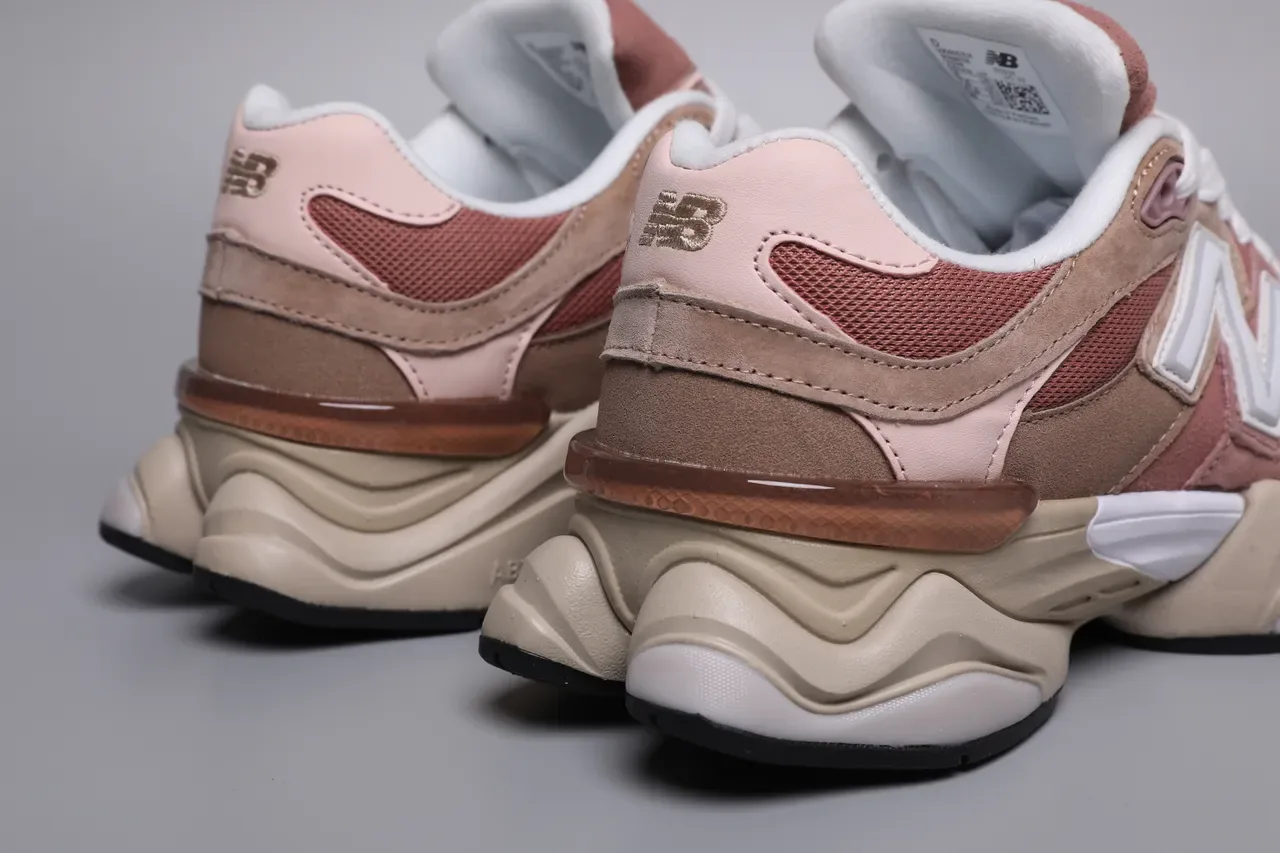 New Balance 9060 Dusty Rose Beige Lifestyle Sneakers 2