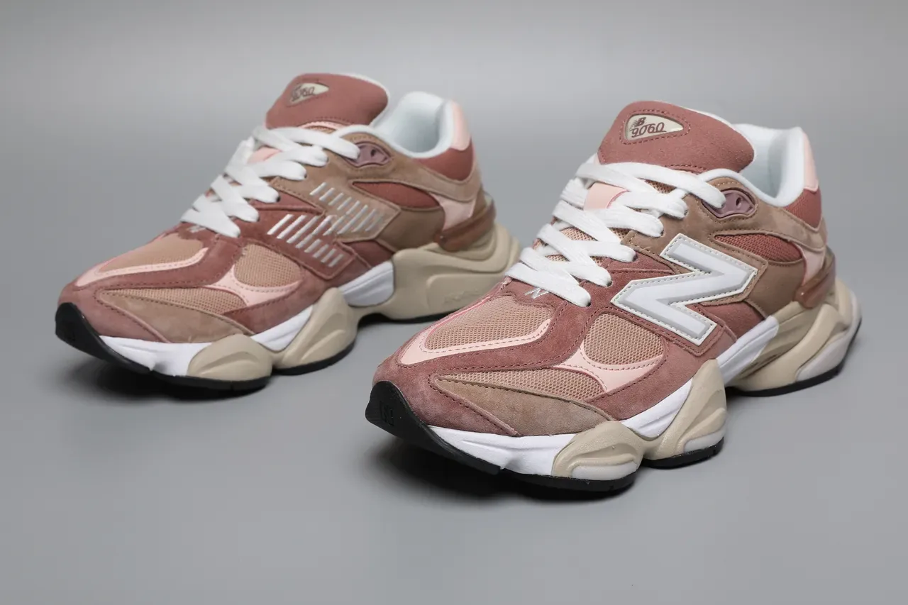 New Balance 9060 Dusty Rose Beige Lifestyle Sneakers 5