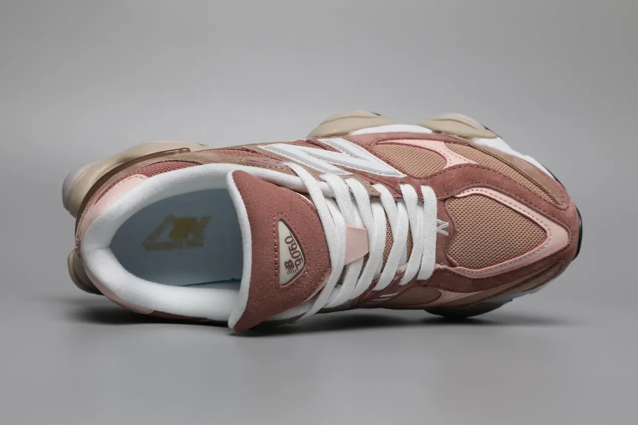 New Balance 9060 Dusty Rose Beige Lifestyle Sneakers 7