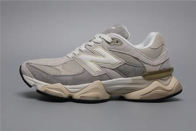 New Balance 9060 Rice White/Gray tênis lifestyle 9
