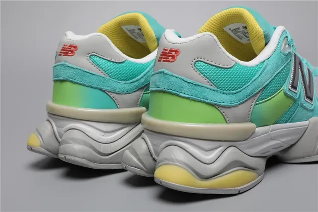 New Balance 9060 টারকয়েজ সবুজ ধূসর লাইফস্টাইল স্নিকার 2