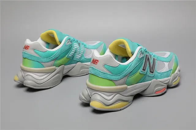 New Balance 9060 টারকয়েজ সবুজ ধূসর লাইফস্টাইল স্নিকার 3