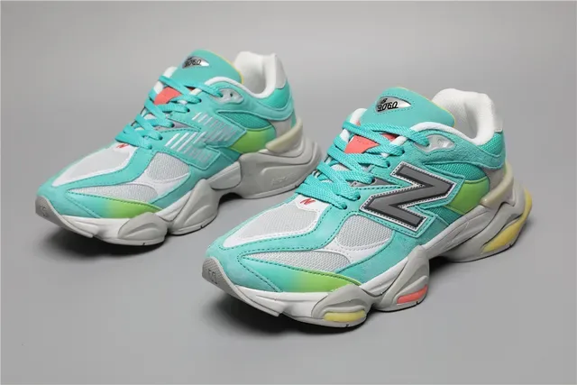 New Balance 9060 টারকয়েজ সবুজ ধূসর লাইফস্টাইল স্নিকার 5