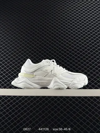 New Balance 9060 White Chunky Sneakers 2