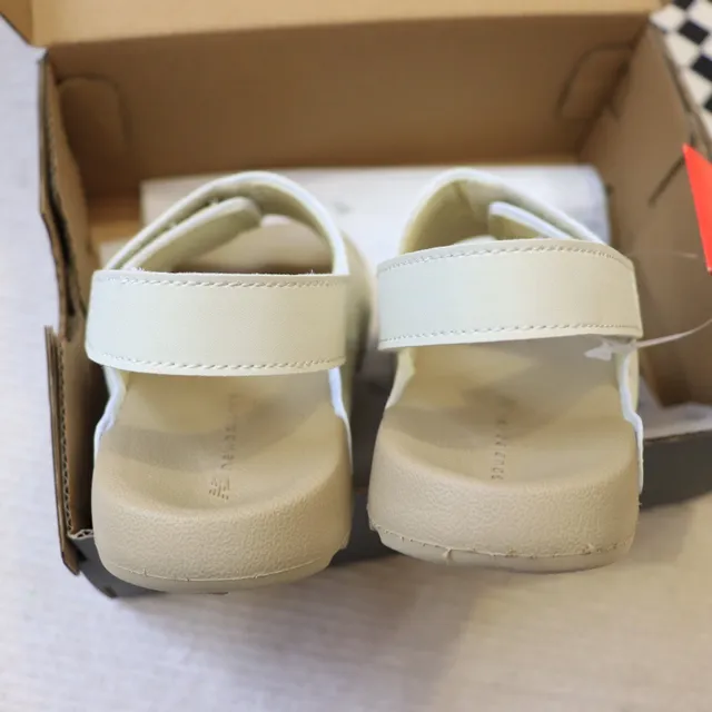New Balance Kids Slide Sandals Pink White Beige Black Casual Sandals 16