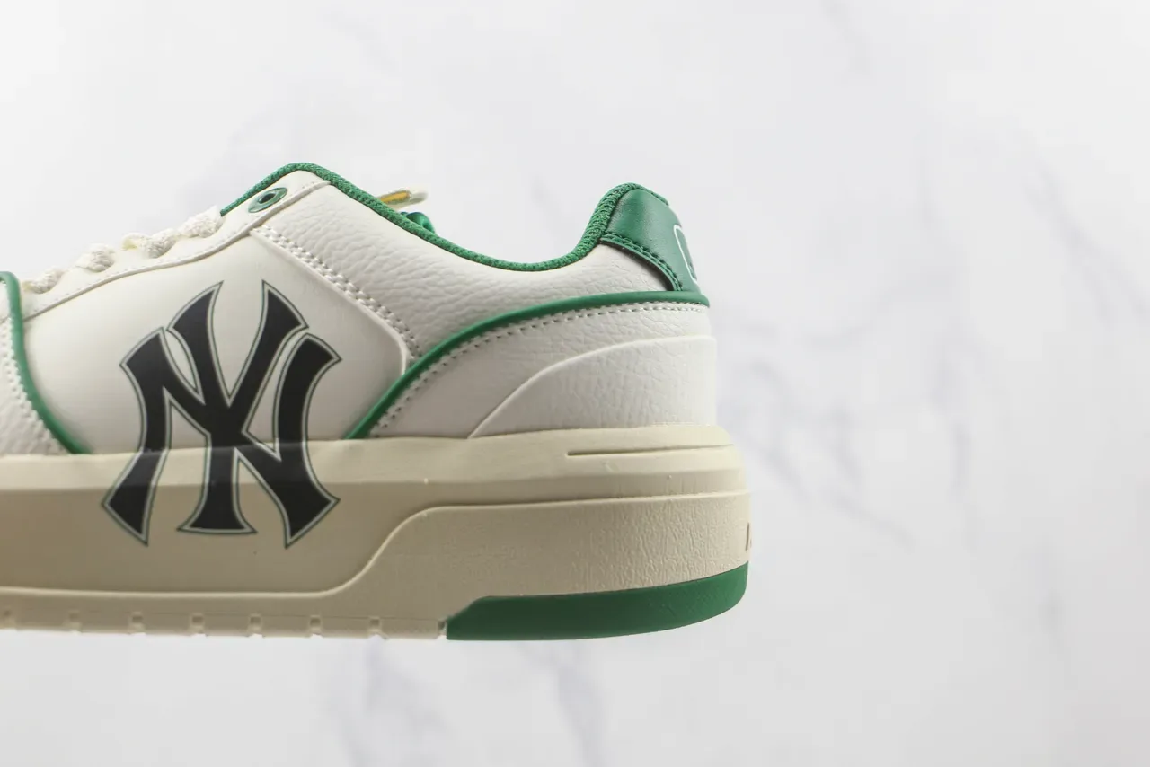 New Era NY Yankees حذاء رياضي أبيض وأخضر نمط حياة 7