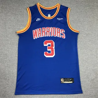 Nike 75周年纪念 Warrior 3 Poole Blue Red 无袖 网面 拱形 团队字母印花 球衣