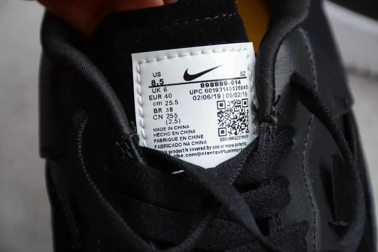 Nike Air Force 1 Black White Mustard Yellow Tênis lifestyle 6